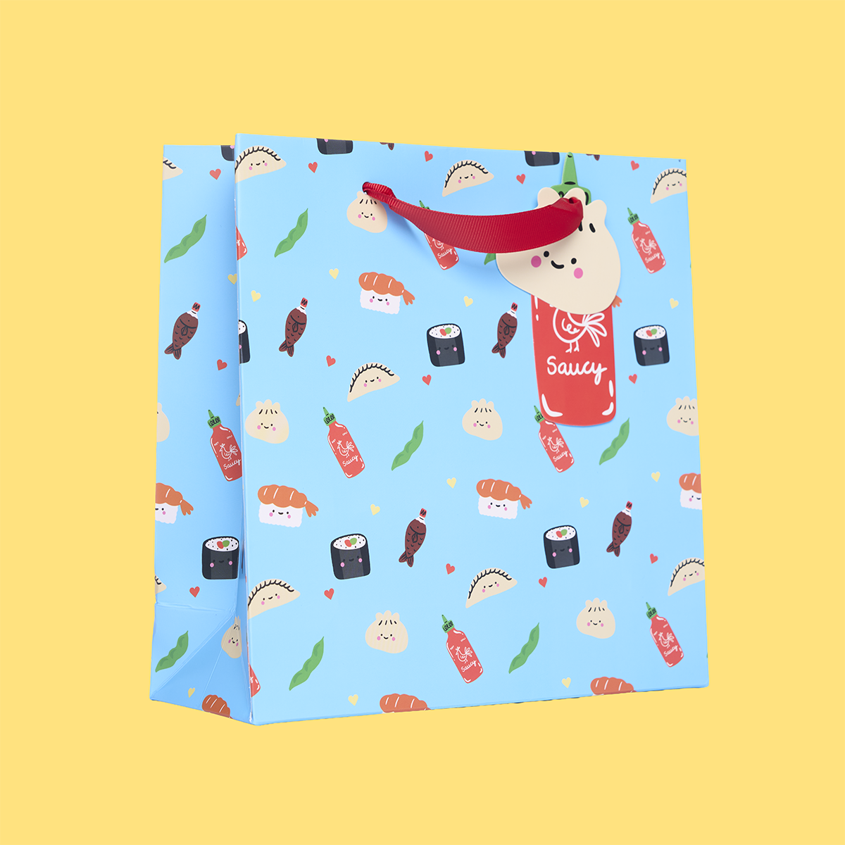 Sushi Icons Medium Gift Bag