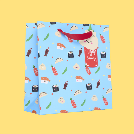Sushi Icons Medium Gift Bag