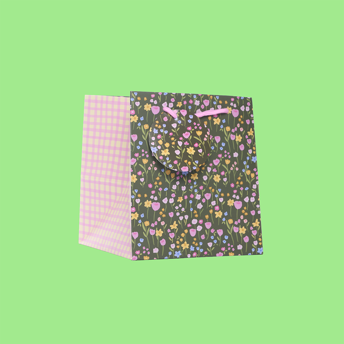 Autumn Floral Extra Wide Gift Bag