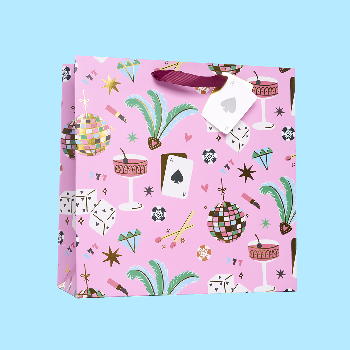 Showgirl Pink Large Gift Bag