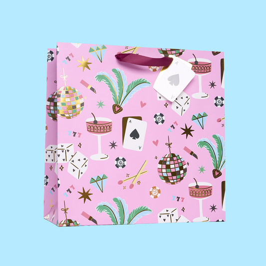 Showgirl Pink Large Gift Bag