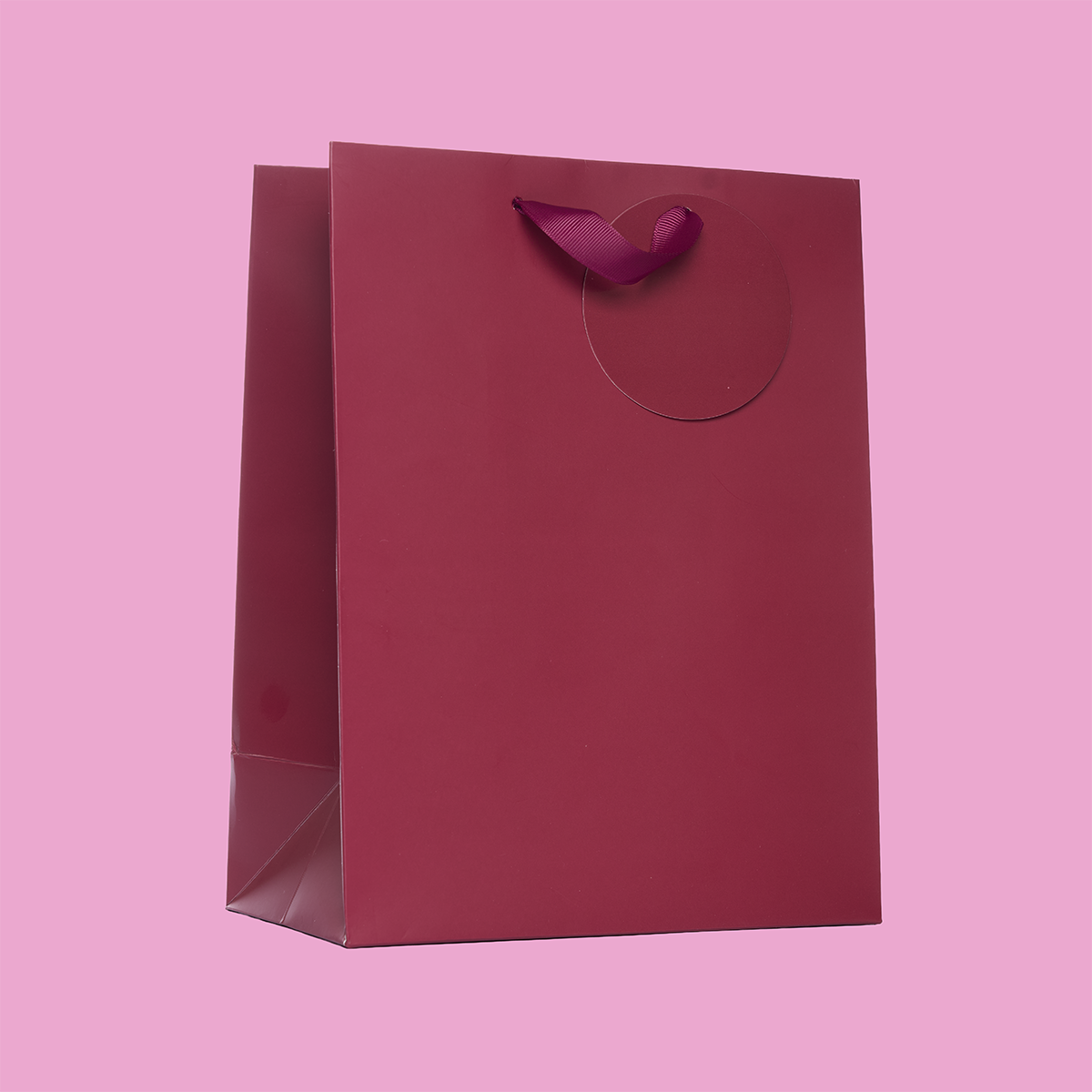 Burgundy Wine Large Gift Bag