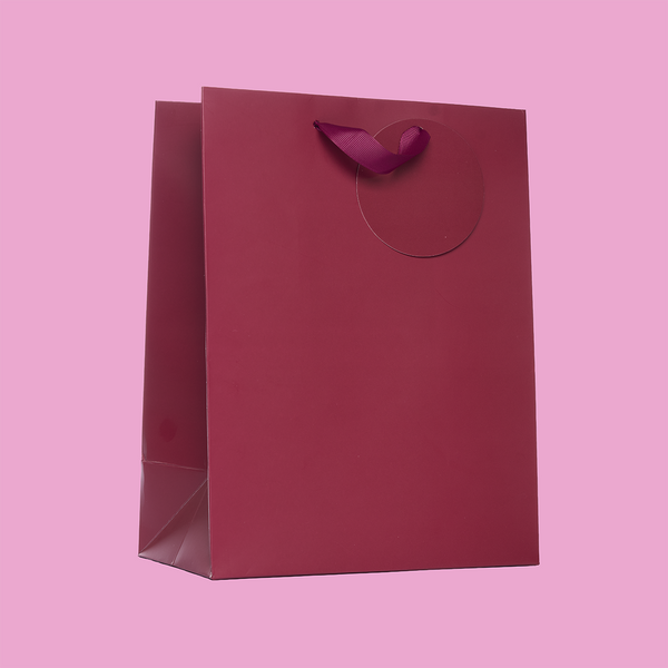 Burgundy Wine Large Gift Bag