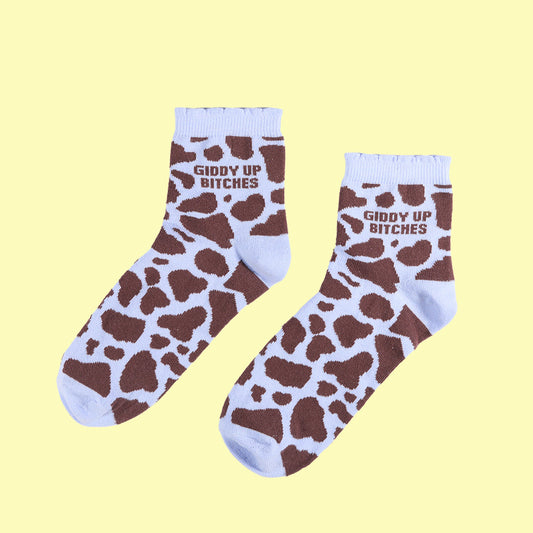 Giddy Up B*tches Socks