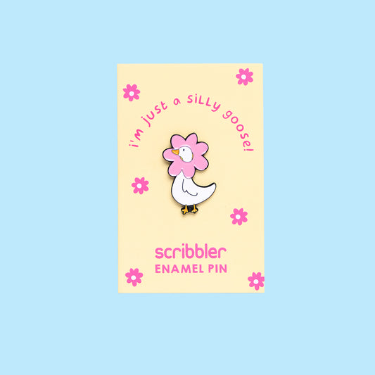 Silly Goose Pin Badge
