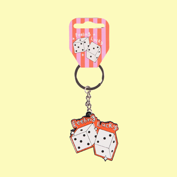 Feeling Lucky Keyring