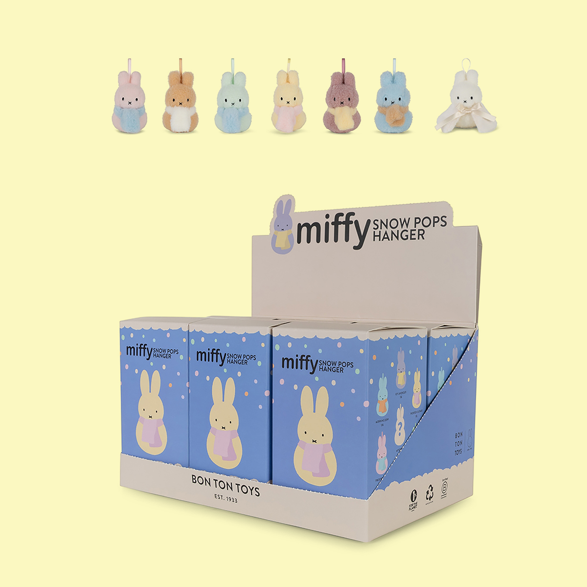 Miffy Cotton Candy Blind Box Snow Pops