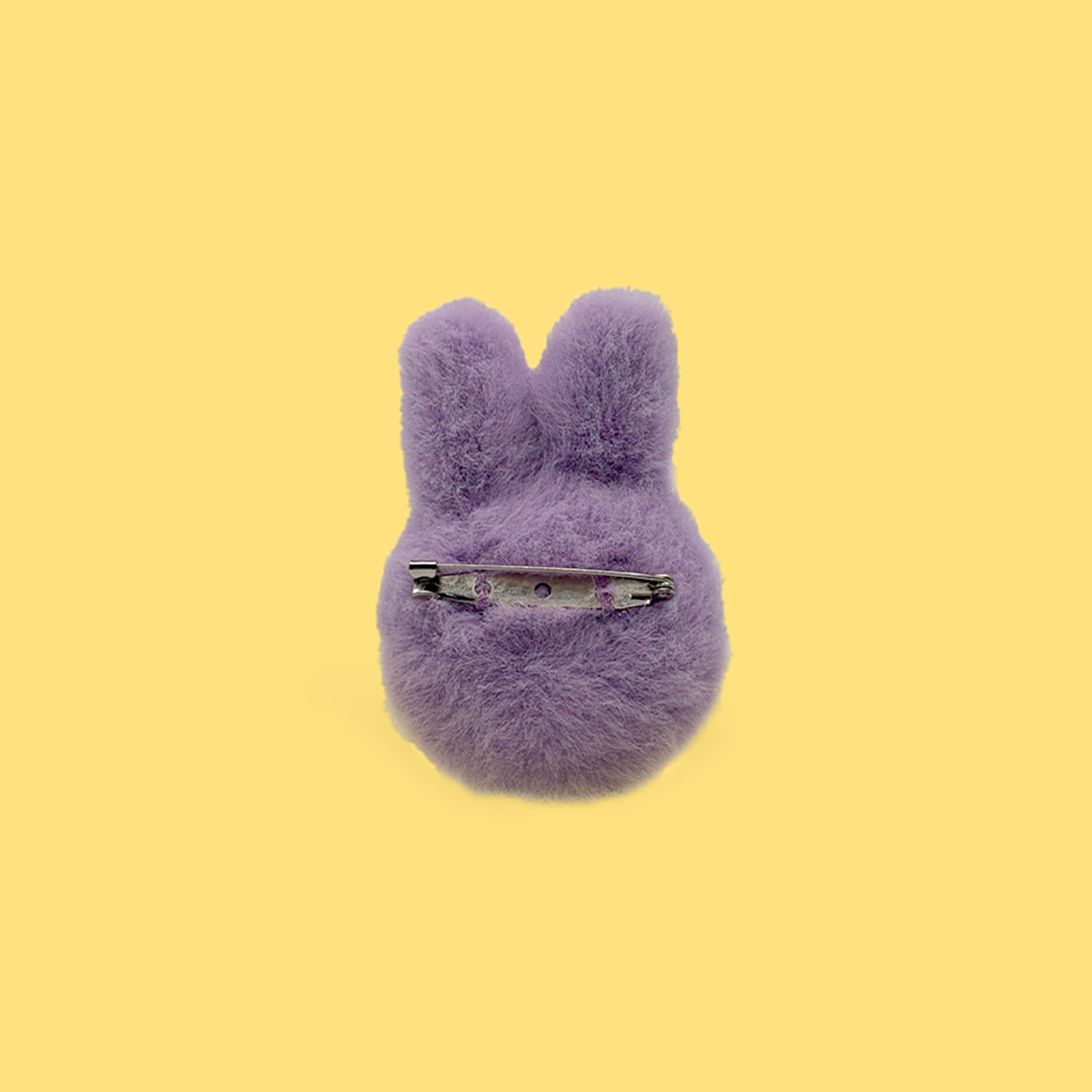 Miffy Fuzzy Broach Lilac