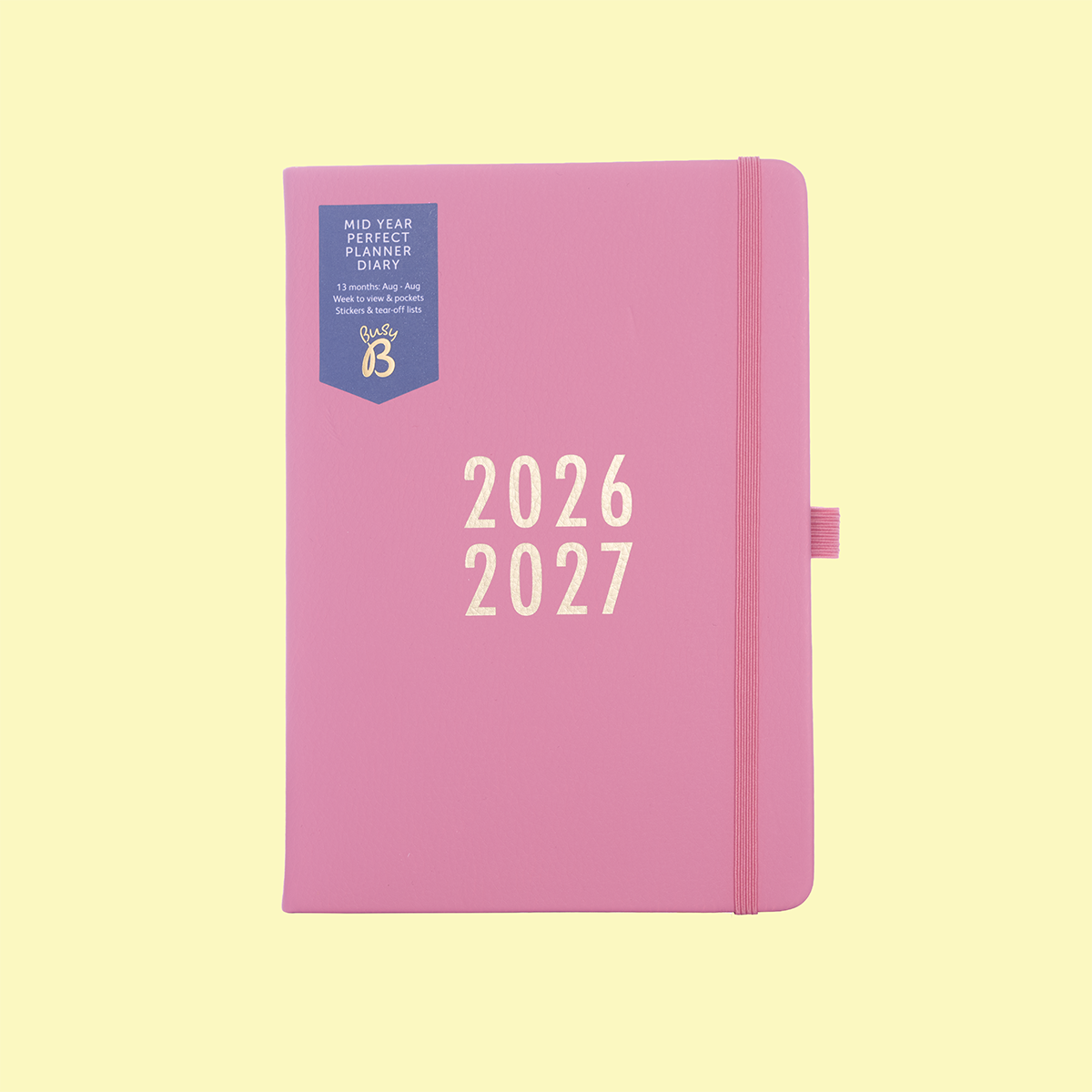 A5 WTV Baby Pink Planner 26-27