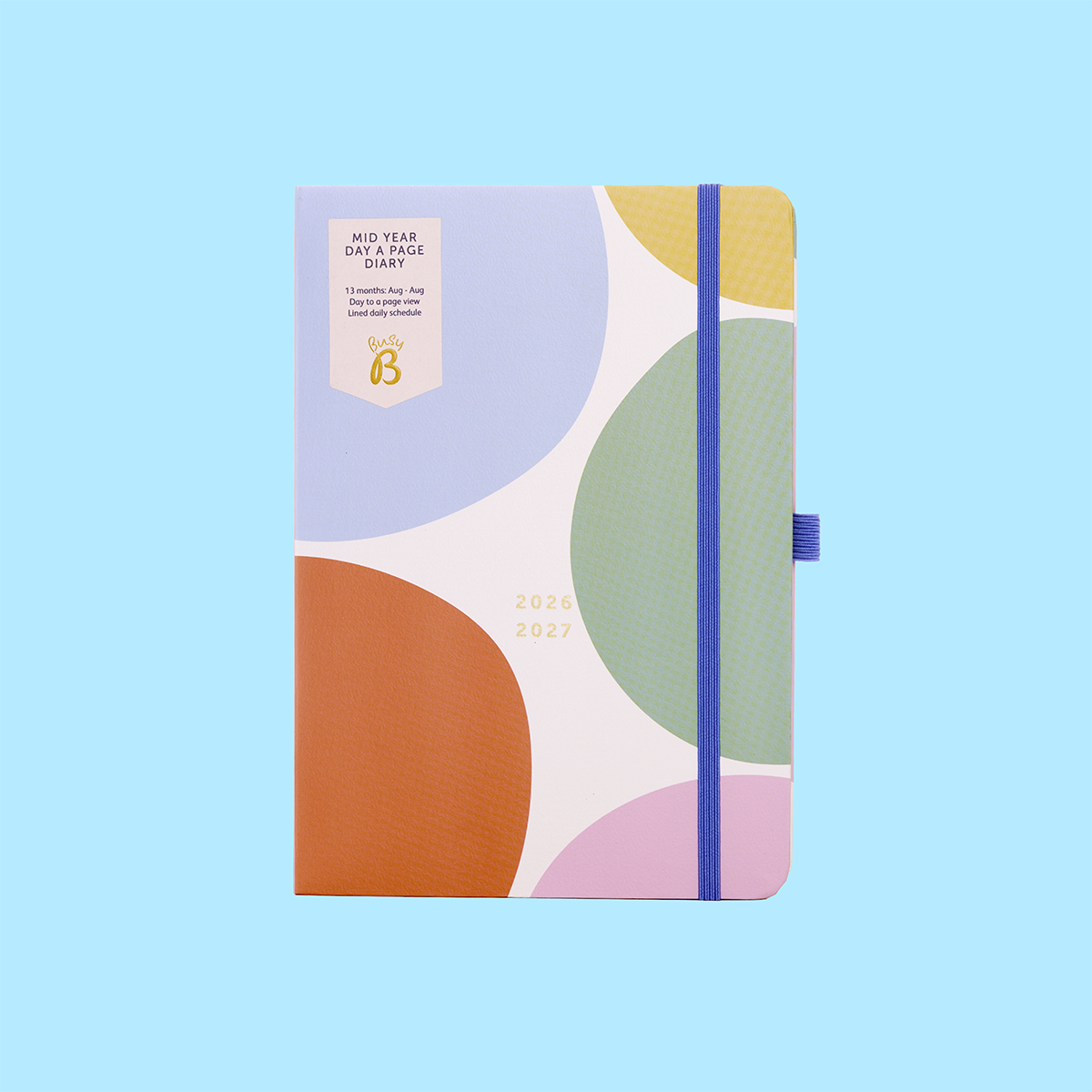 A5 DTV Rainbow Spot Planner 26-27