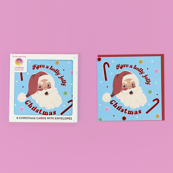 Retro Santa Card Pack