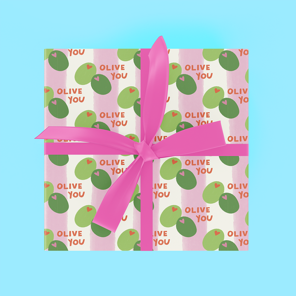 Olive You Flat Wrap