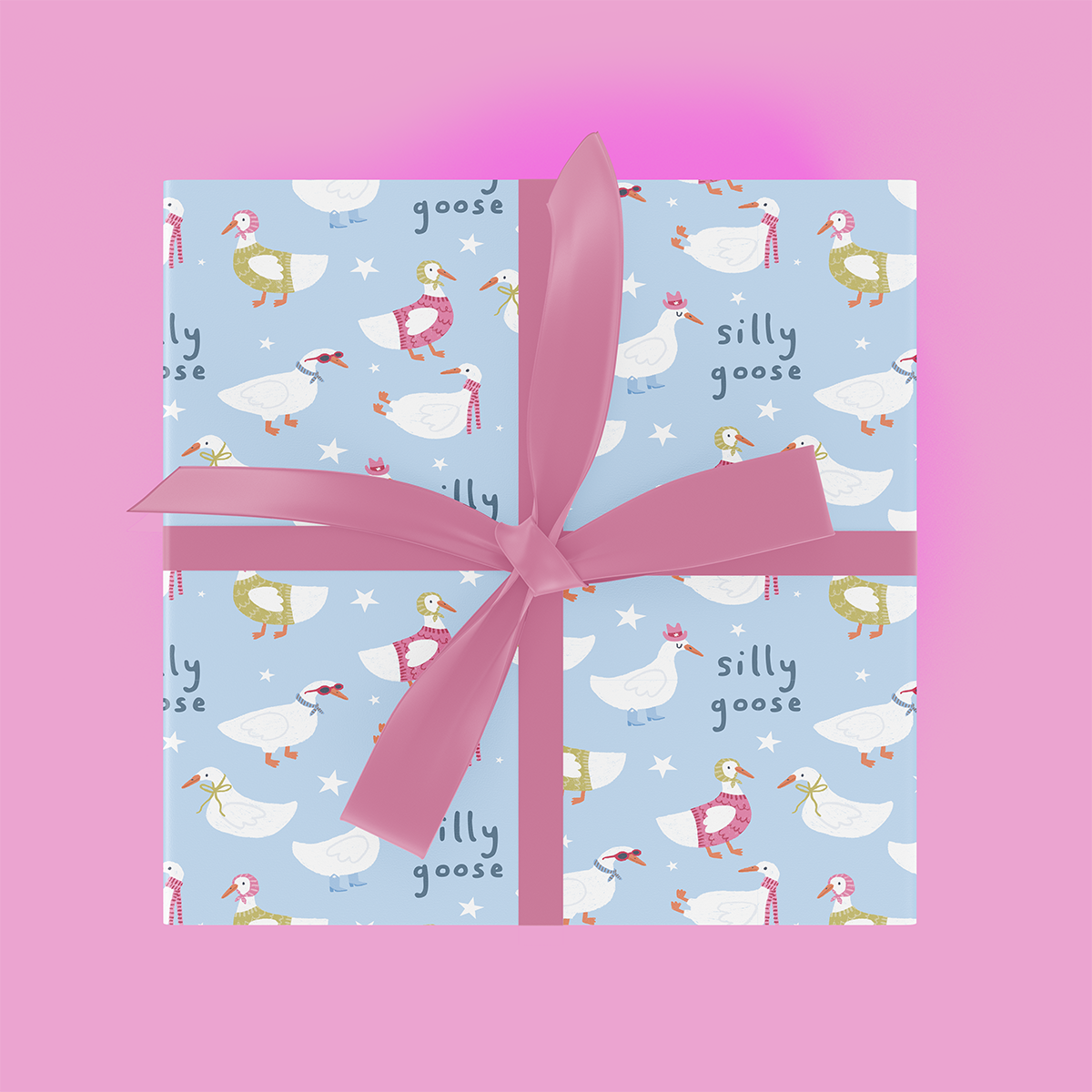Silly Goose Flat Wrap