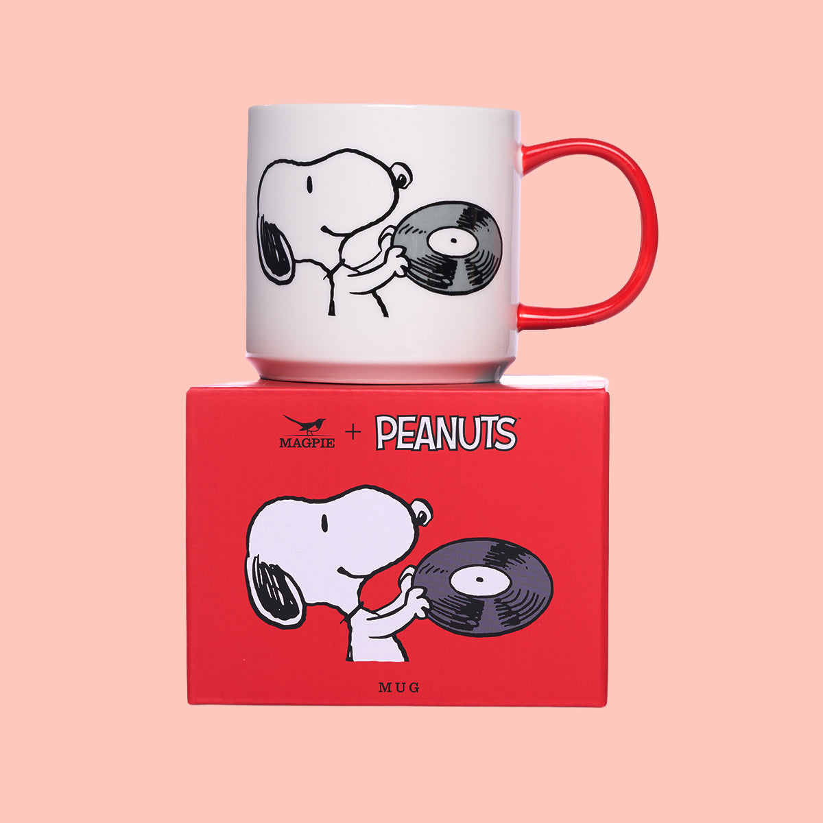 Peanuts Music Is Life Vinyl Mug