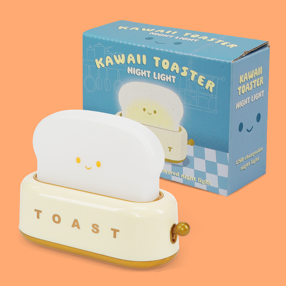 Kawaii Toaster Night Light
