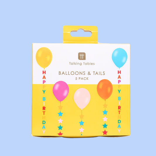 Birthday Balloon Tails