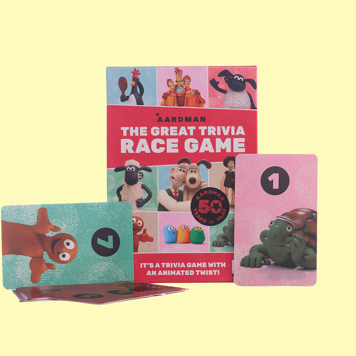 Aardman Trivia Race Game