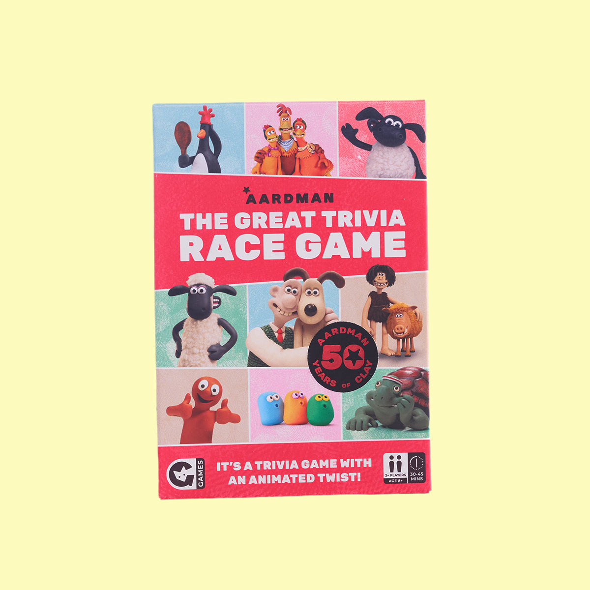 Aardman Trivia Race Game