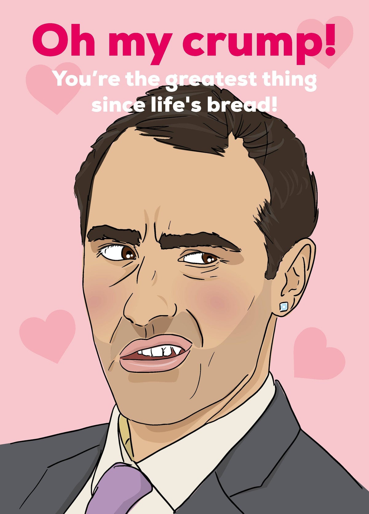 Oh My Crump Stath Anniversary Card