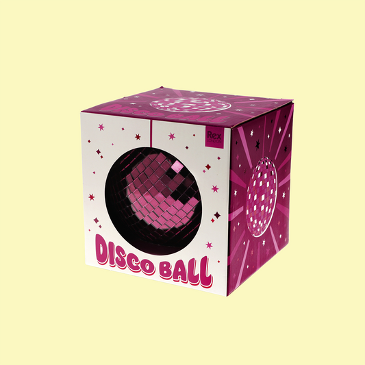 Small Hanging Disco Ball Plum