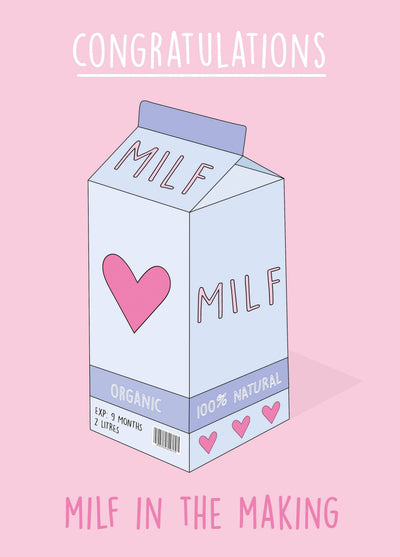 Congratulations Milf Card
