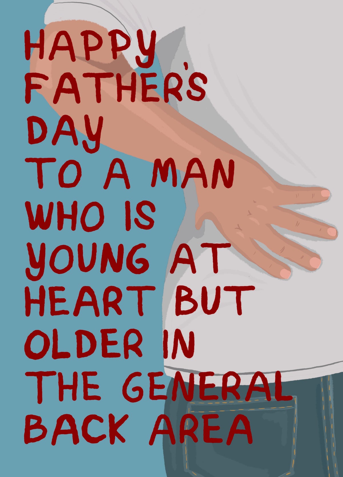 Young At Heart But Older In The General Back Area