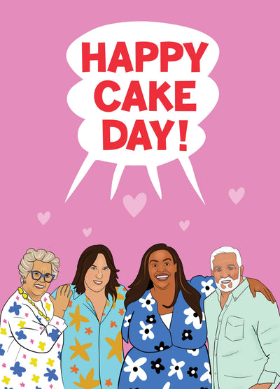 Funny Bake Off Birthday Card