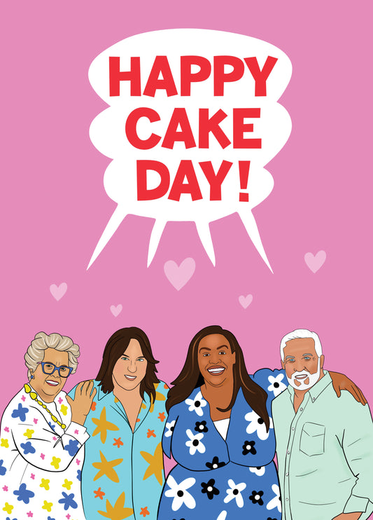 Funny Bake Off Birthday Card