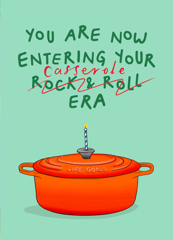 Casserole Era Card