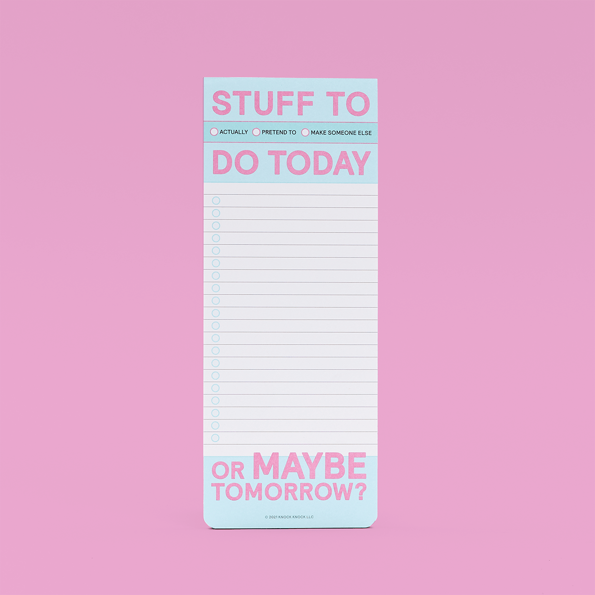 Today To Do List