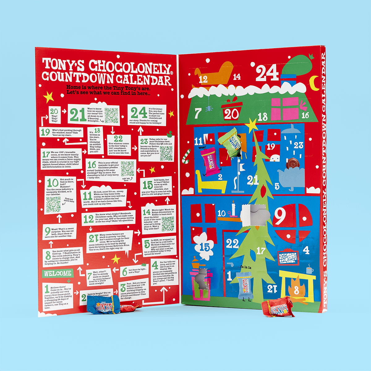 Tony's Chocolonely Advent Calendar