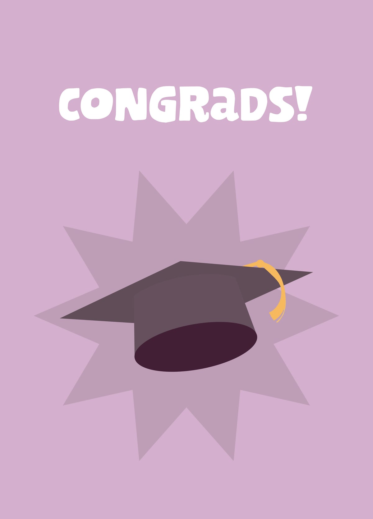 Congrads! Graduation Card