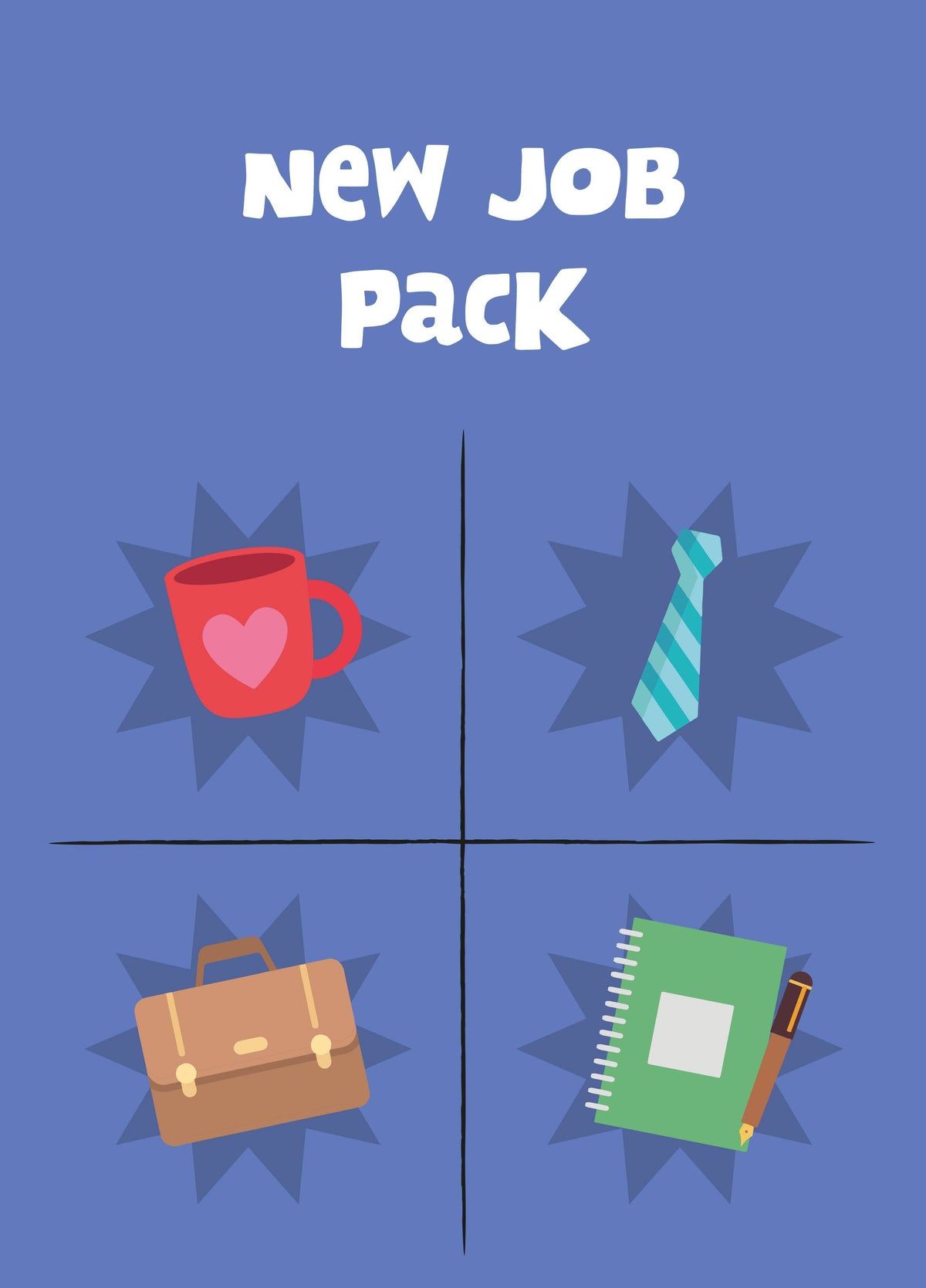 New Job Pack Card