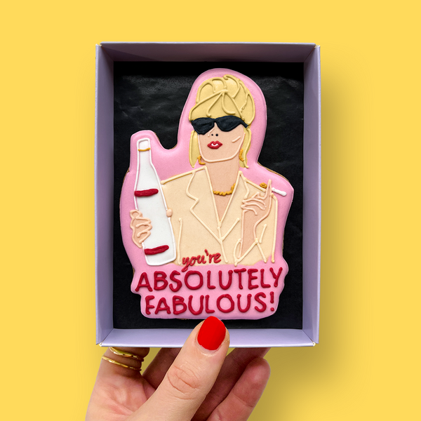 You're Absolutely Fabulous Letterbox Cookie