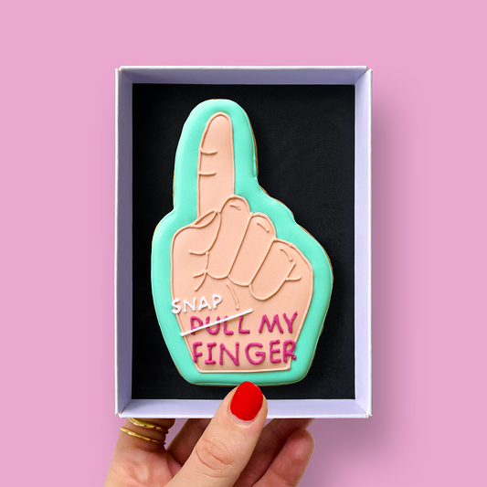 Snap My Finger Dad Joke Biscuit