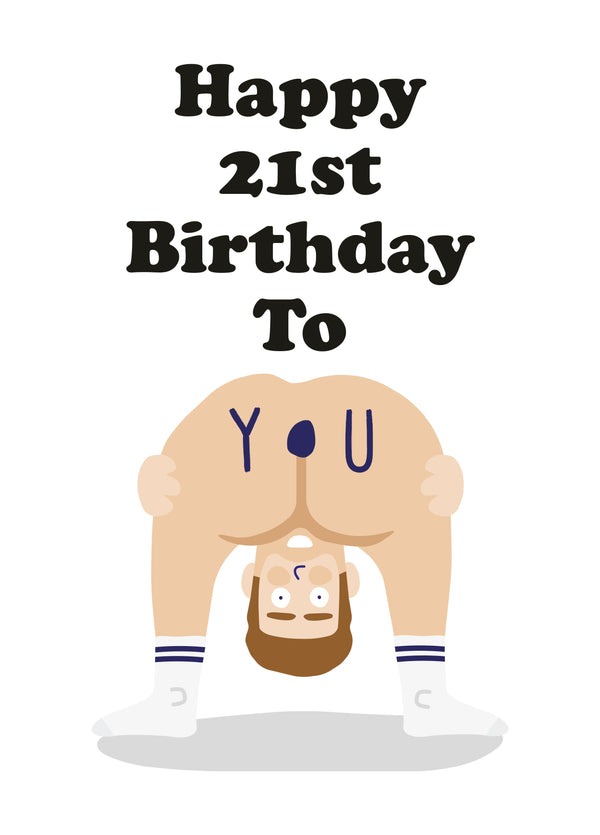 Happy 21st Birthday To You Card