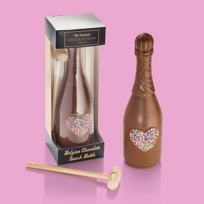 Chocolate Heart Smash Bottle
