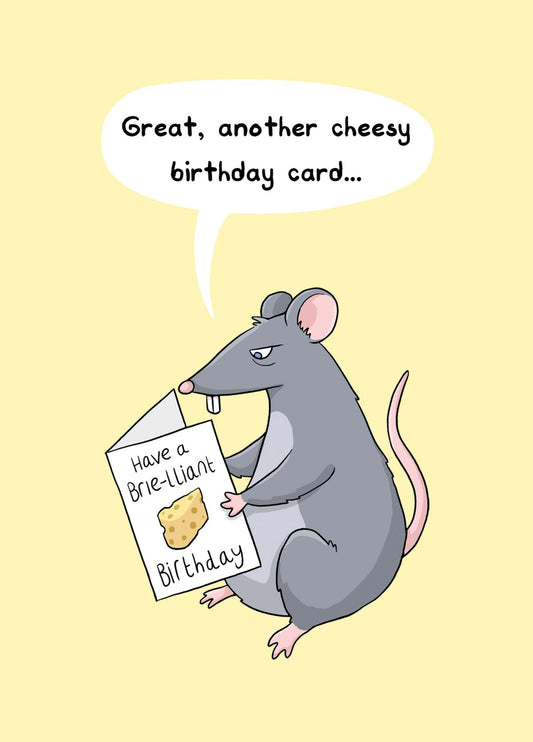 Another Cheesy Birthday Card