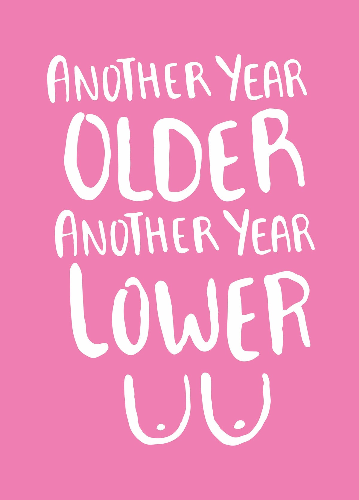Another Year Older, Another Year Lower Card