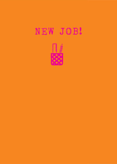 New Job! Card