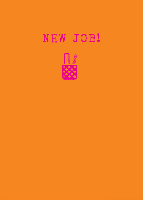 New Job! Card