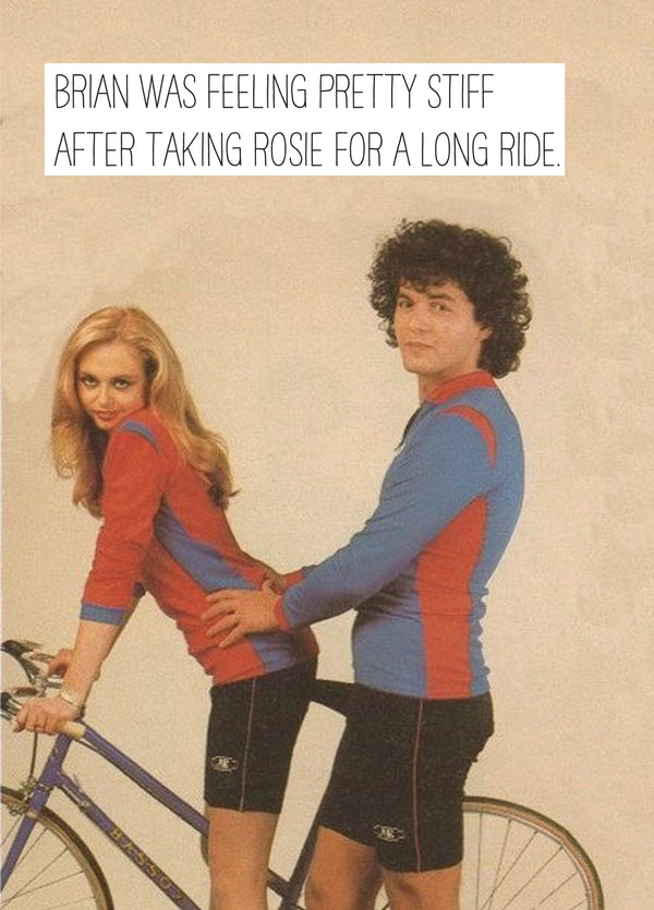 Feeling Pretty Stiff Card