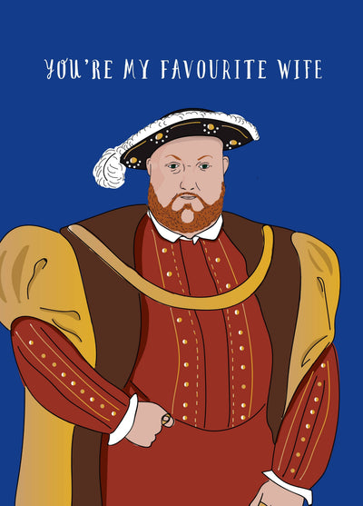 You're My Favourite Wife Card