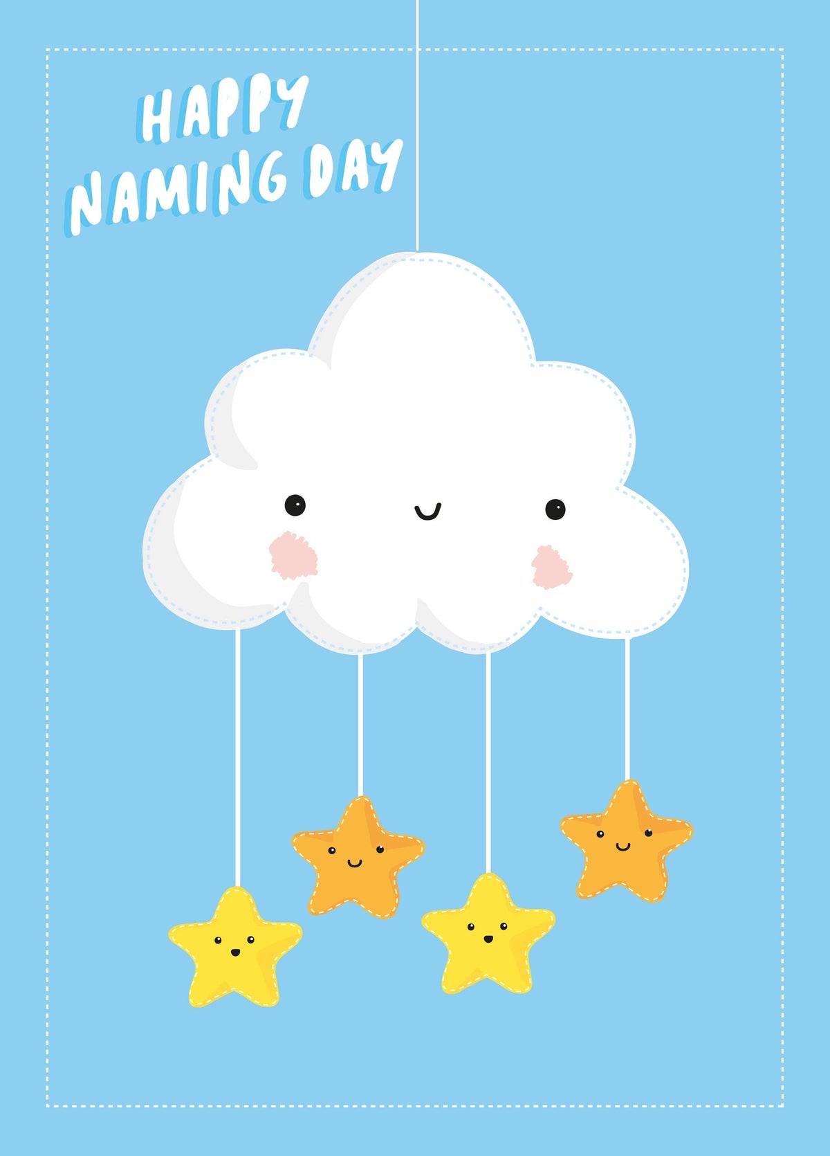 Happy Naming Day Card
