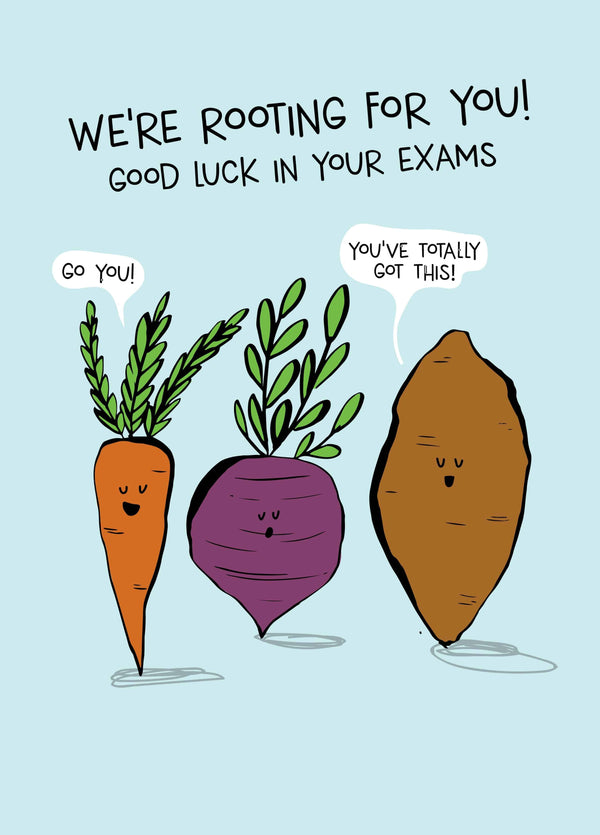 We're Rooting For You Card