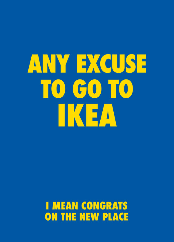 Congrats On The New Place Card