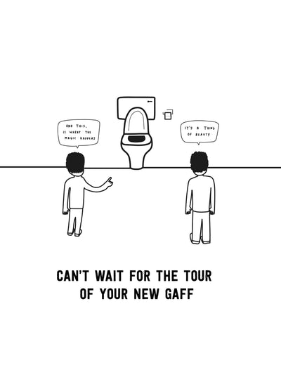 Tour Of Your New Gaff Card