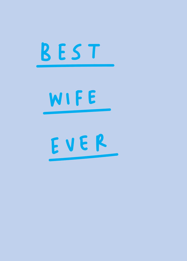 Best Wife Ever Card
