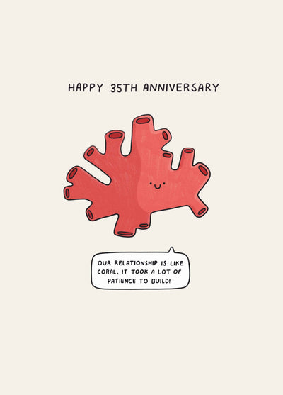 Our Relationship Is Like Coral Card