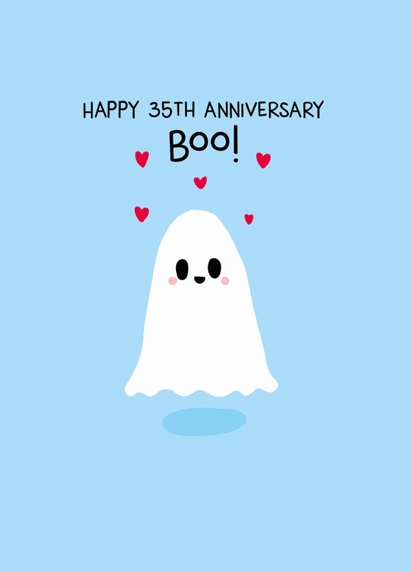 Happy Thirty Fifth Anniversary Card